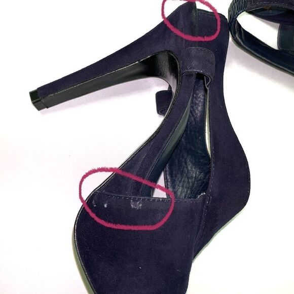 Diane Von Fürstenberg DVF Cross Platform Heels - Picture 8 of 8